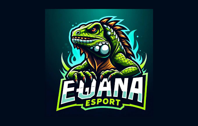 Gig Preview - Do premium quality iguana esports mascot logo within two day