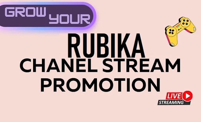 Gig Preview - Organically promote your rubika and increase your live viewers