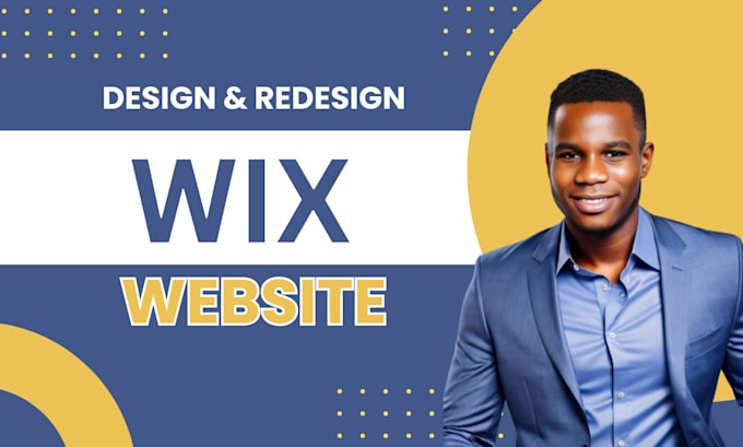 Gig Preview - Design, develop and redesign wix website, wix expert, wix website