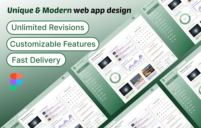 Bestseller - do admin dashboard, web app, CRM and lms UI UX design in figma