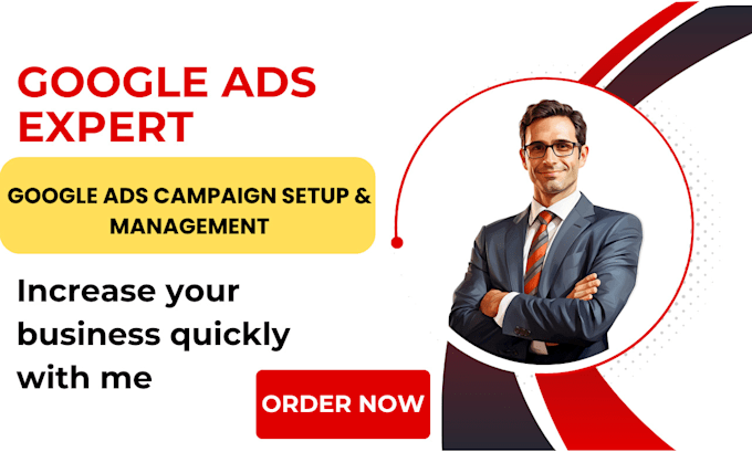 Gig Preview - Setup and manage your google ads campaign