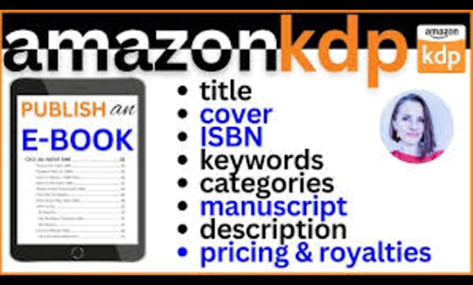 Gig Preview - Amazon promotions for KDP book publishing ebook ghostwriter book promotion book