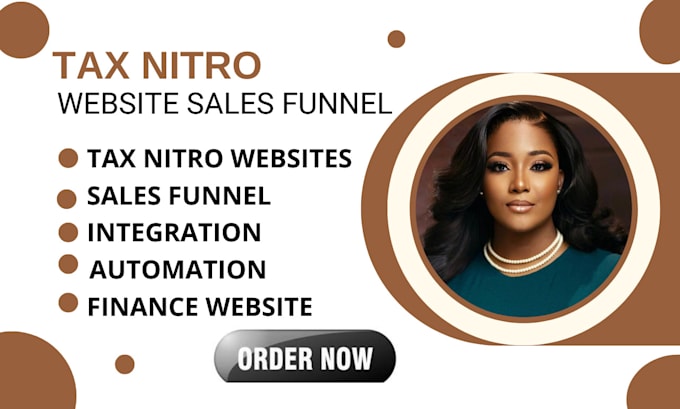 Gig Preview - Build tax nitro sales funnel, membership site, and tax website