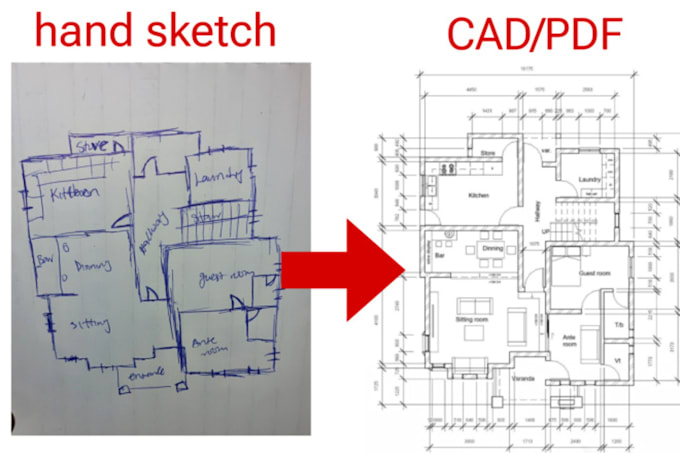 Gig Preview - Draw 2d 3d architectural designs and customise your drawing