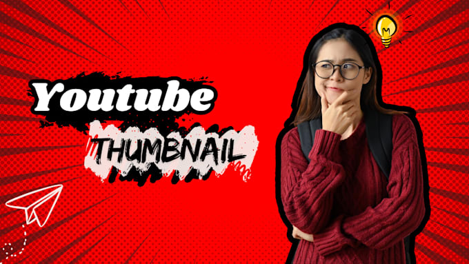 Gig Preview - Make custom youtube thumbnails to boost video engagement