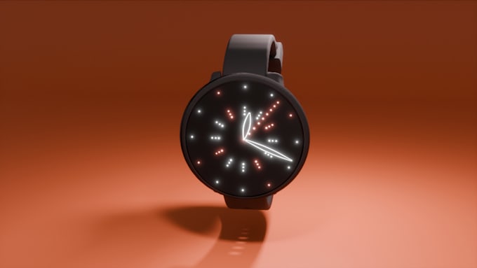 Gig Preview - Do 3d watch design, 3d wristwatch animation, watch render, 3d cgi animation