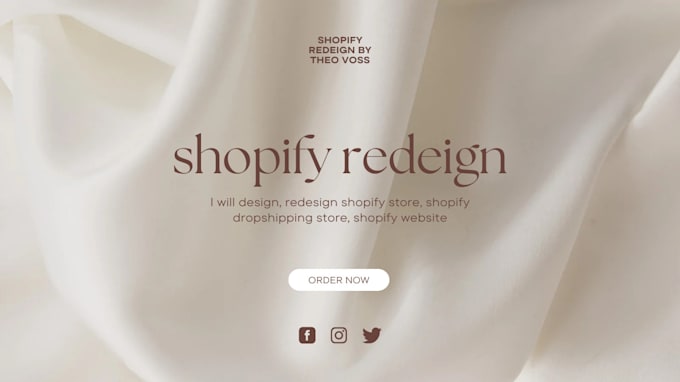 Gig Preview - Create shopify store redesign