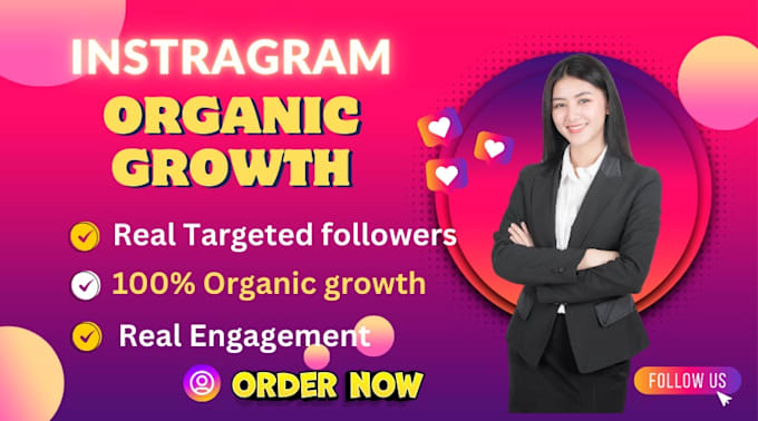 Gig Preview - Do super fast instagram organic growth and promotion