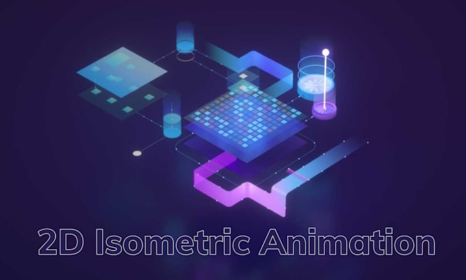 Gig Preview - Create isometric explainer animation video, 2d 3d isometric, low poly isometric