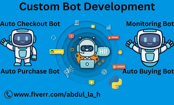 Gig Preview - Build popmart bot, auto buying bot, auto checkout bot, monitoring bot