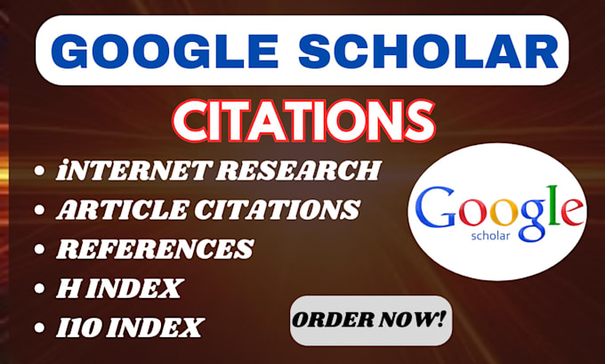 Gig Preview - Do increment on your article on google scholar and researchgate h index