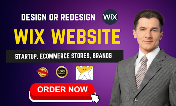 Gig Preview - Do wix website redesign wix website design wix website redesign wix website seo