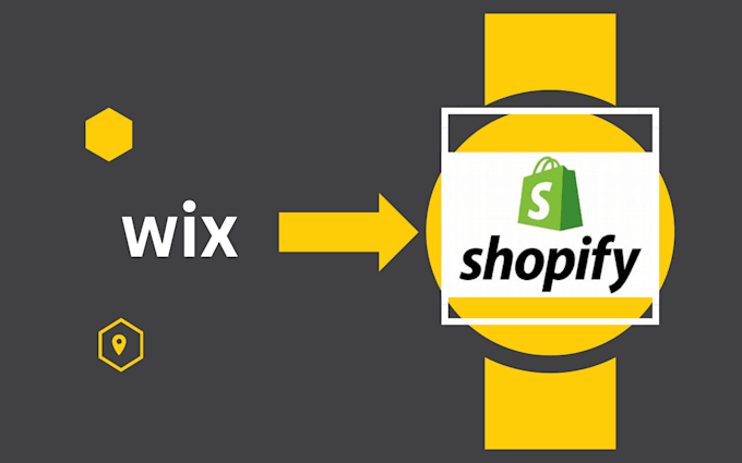 Gig Preview - Migrate wix website to shopify