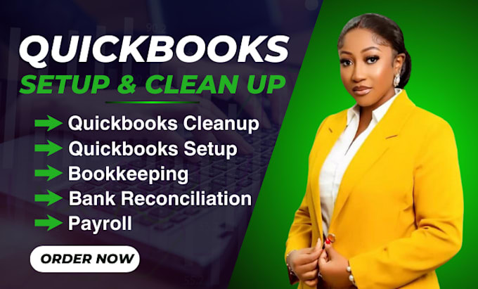 Gig Preview - Do quickbooks bookkeeping quickbooks online bookkeeping quickbooks clean up