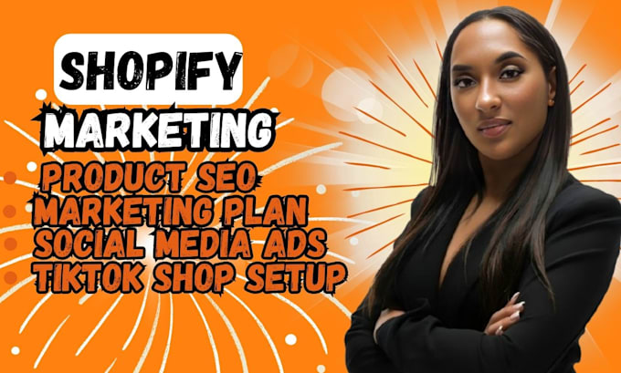 Gig Preview - Do shopify marketing shopify manager to boost shopify sales for 8 figures ROI