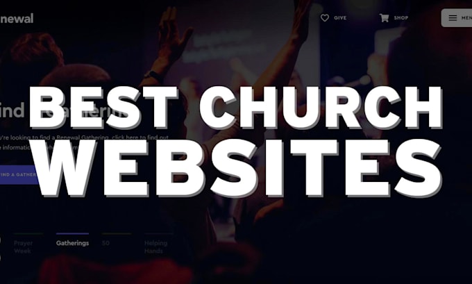 Gig Preview - Design church website, school website, driving school website, academy website