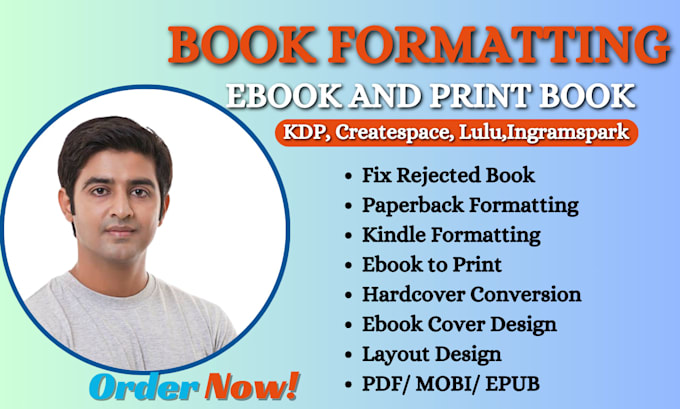 Bestseller - do book formatting, kindle ebook formatting, paperback formatting for amazon KDP