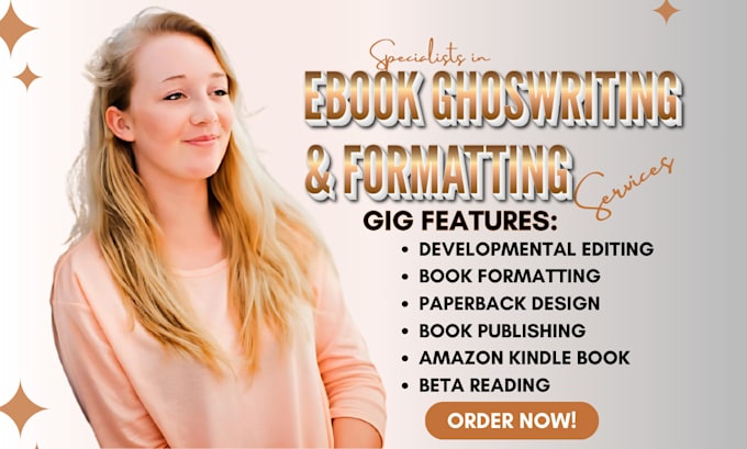 Gig Preview - Be your medical, health fitness ebook ghostwriter, book editor, book formatting