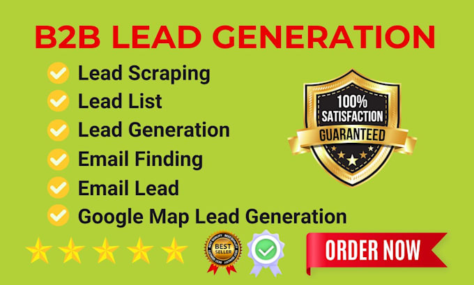 Gig Preview - Do targeted b2b lead generation and targeted business leads for any industry