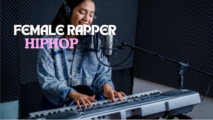 Gig Preview - Be your  female rapper, hiphop, edm and pop song