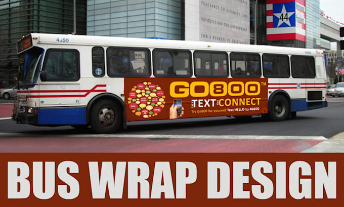 Gig Preview - Create unique, amazing and attractive bus wrap, vehicle wrap, truk wrap