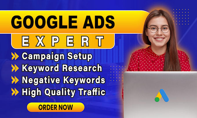 Gig Preview - Setup google ads adwords ppc campaigns