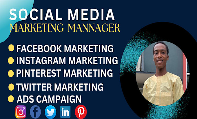 Bestseller - be your social media marketing manager as a social media expert