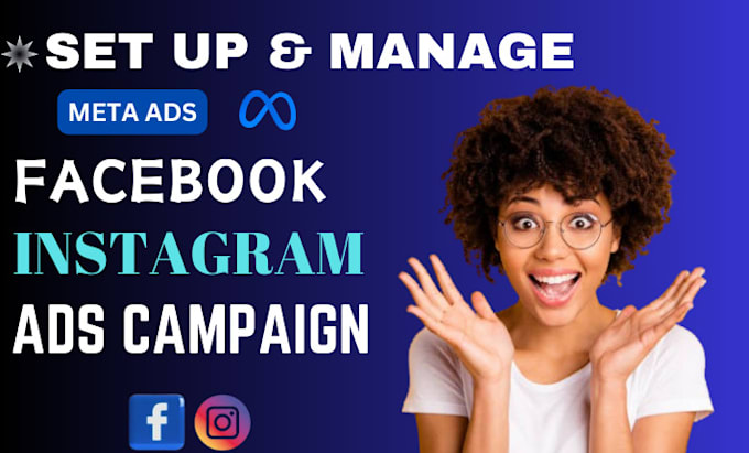 Gig Preview - Setup and manage converting meta facebook instagram ads campaign