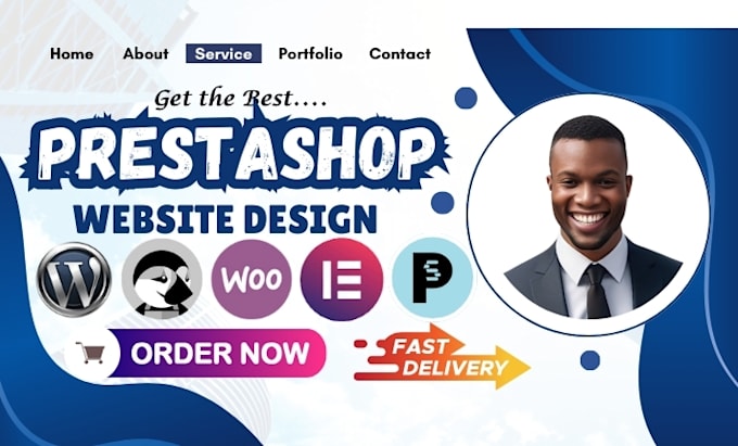 Gig Preview - Design prestashop website, prestashop store, opencart store, prestashop