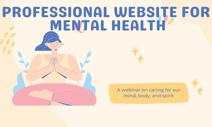 Gig Preview - Craft a professional website for mental health services