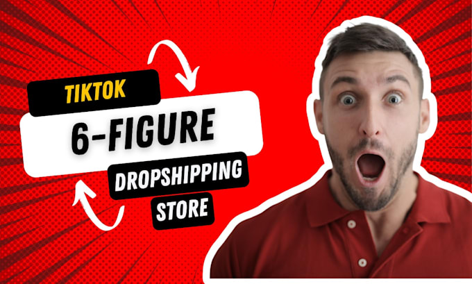 Gig Preview - Create, manage, and grow your 6 figure tiktok shop dropshipping store