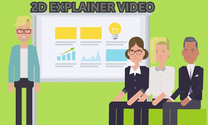 Gig Preview - Do custom 2d animated explainer video, saas, infographic video with vyond