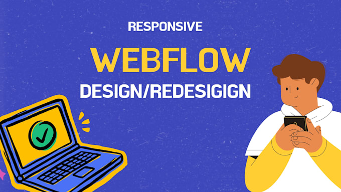 Gig Preview - Design webflow redesign webflow design and website template