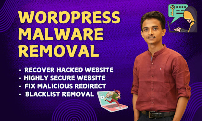 Gig Preview - Do wordpress malware removal and ensure wordpress security