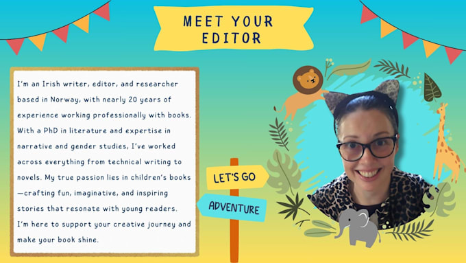 Gig Preview - Edit your book for children to captivate, educate, and inspire young readers