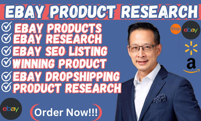 Gig Preview - Do product hunting top winning product ebay product research SEO listing