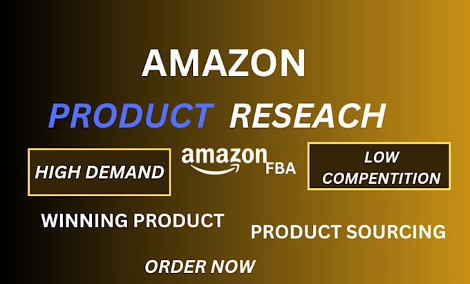 Gig Preview - Do amazon fba product hunting and amazon product research