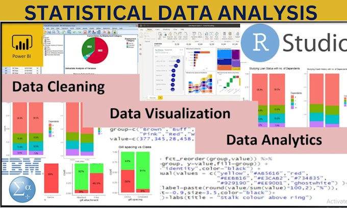 Gig Preview - Do statistical data analysis in rstudio, SAS, stata, spss,excel