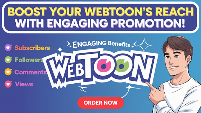 Gig Preview - Webtoons manga, comics professional marketing promotion