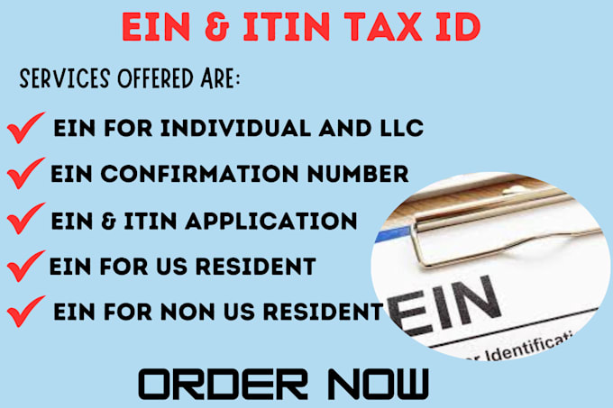 Gig Preview - Do us llc formation, company registration, ein, itin individual taxpayer number