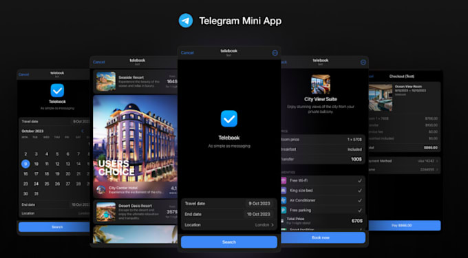 Gig Preview - Build telegram mini app telegram mini game mini app mini app development