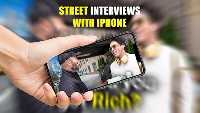 Gig Preview - Create ugc ads with multiple actors, street interview video for your brand