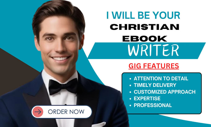 Gig Preview - Christian ghostwriting, daily devotional book writer, ghost ebook prayer journal