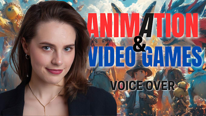 Gig Preview - Create a dramatic voiceover for animation and video games