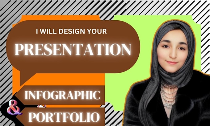 Gig Preview - Design professional presentation, portfolio, or infographics