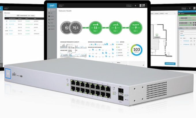 Gig Preview - Help build troubleshoot ubiquity unifi network setpup devices