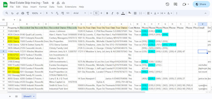 Gig Preview - Do skip tracing for real estate business