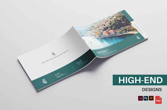 Gig Preview - Design luxury real estate brochure or offering memorandum