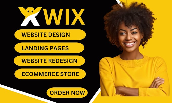 Gig Preview - Design editor wix studio wix online store redesign ecommerce wix