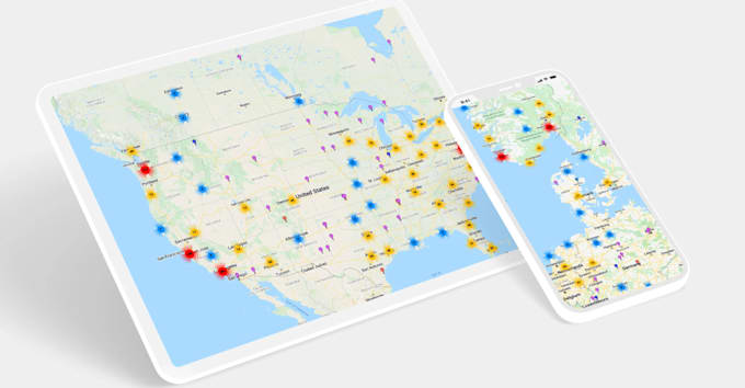 Bestseller - create custom web maps and interactive maps for websites and data visualization